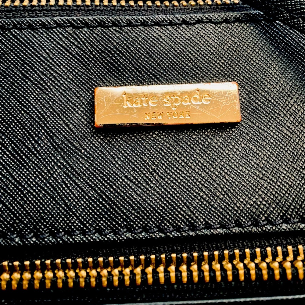 black kate spade bag